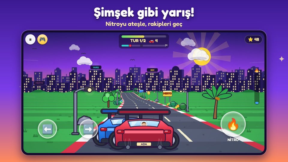 Şimşek Yarış oyunu